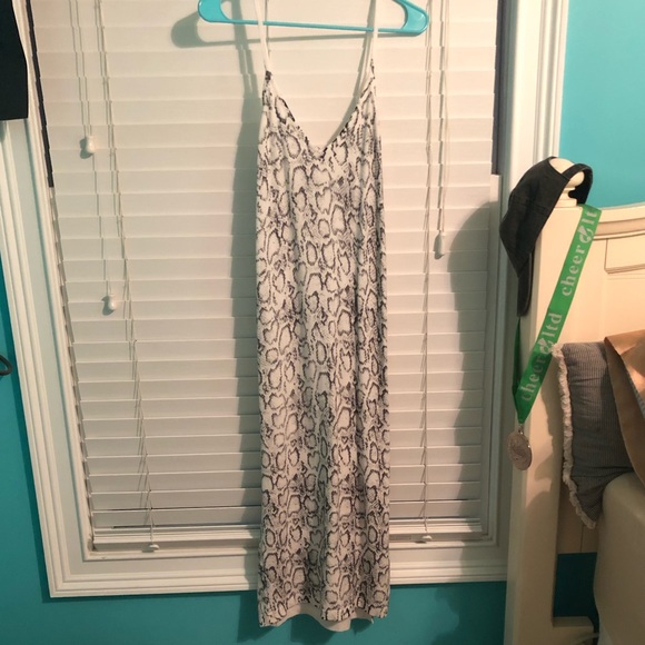 Vici knit midi dress - snake print - Picture 4 of 4